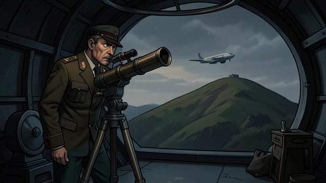 Rumors of War from "Good Morning, Midnight". Rumors of War The evacuation order Military personnel arrive at Barbeau Observatory and tell the researchers to leave.