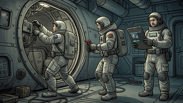 The Plan Rehearsed from "Good Morning, Midnight". The Plan Rehearsed Procedures and preparation Sully and Devi repeat the repair sequence with Harper, while Thebes checks the suits and tools and Tal monitors…