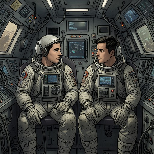 Devi and Sully’s Mutual Care from "Good Morning, Midnight". This flow follows the friendship through which Sully and Devi offer each other companionship amid the crew’s isolation and danger.