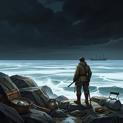 The Unexplained Collapse from "Good Morning, Midnight". This flow traces the growing evidence that Earth’s civilization may have collapsed while the people in space and the Arctic remain unable to learn why.