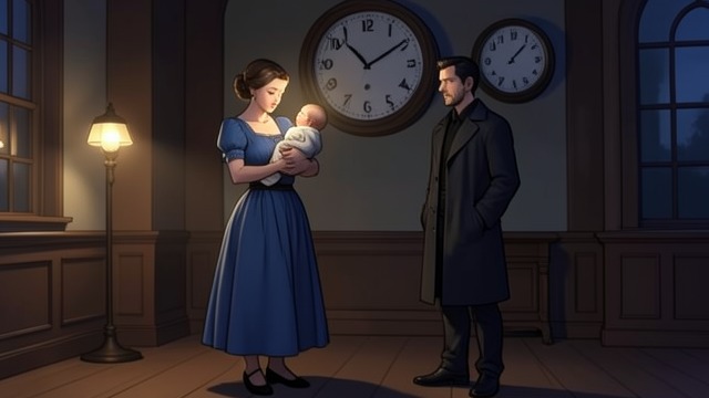 The Twins Are Born from "Good Morning, Midnight". The Twins Are Born A boy and a girl Helen gives birth in a room at Moscow House, assisted by Ellie before paramedics arrive.