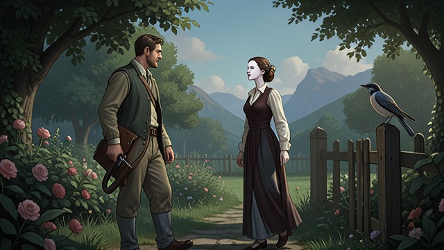 A Place to Return from "Good Morning, Midnight". A Place to Return A choice to stay Pascoe leaves Hat at the cottage while the officer helps Lavinia with the garden.