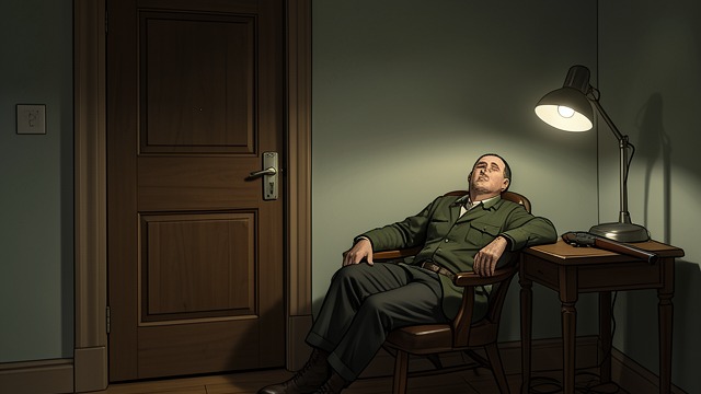 The Locked Study from "Good Morning, Midnight". The Locked Study Discovery Palinurus Maciver Junior is found dead in the study at Moscow House, apparently by his own hand.