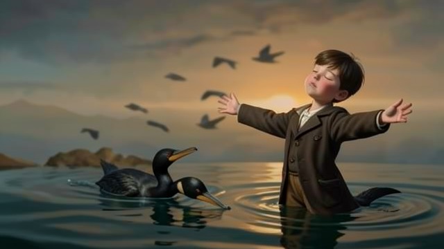 Hat’s Imagined Flight from "Good Morning, Midnight". Hat’s Imagined Flight Remembering the sea Hat recalls cormorants flying low above the water when he was a child.