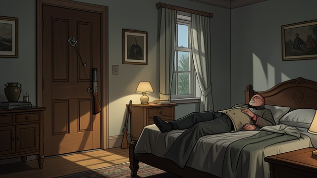 The First Conclusion from "Good Morning, Midnight". The First Conclusion Initial assessment Andrew Dalziel sees the locked door, shotgun, and apparent self-inflicted wound as strong signs of suicide.