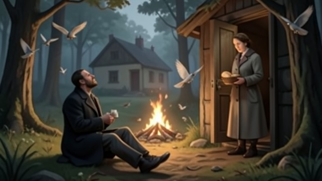 The Cottage Encounter from "Good Morning, Midnight". The Cottage Encounter A dreamlike arrival Hat wakes lost in Blacklow Wood and reaches Blacklow Cottage, where Lavinia Maciver welcomes him with bread, tea, and…