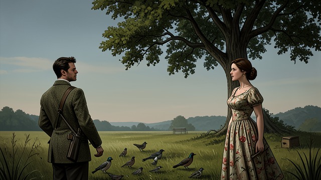 A Valedictory Afternoon from "Good Morning, Midnight". A Valedictory Afternoon Unexpected tenderness Palinurus Maciver Junior watches the birds with Lavinia and remarks that she may have chosen well by turning to…