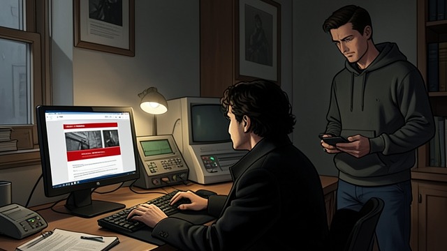 Junius Returns from "Good Morning, Midnight". Junius Returns A renewed intrusion Junius breaks into the company website again and posts accusations about Ashur-Proffitt’s history.