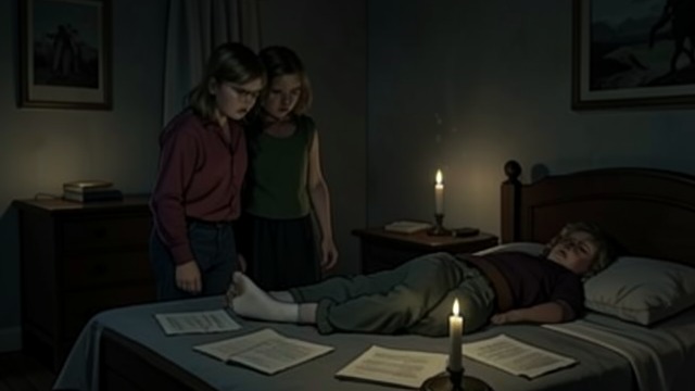 The Father’s Death from "Good Morning, Midnight". The Father’s Death Anger and blame After their father dies, Pal and Cressida blame Kay and oppose her guardianship of Helen.