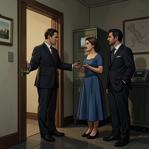 The Corporate Shadow from "Good Morning, Midnight". A family business’s takeover and secret trade bring political pressure into the intimate Maciver tragedy.