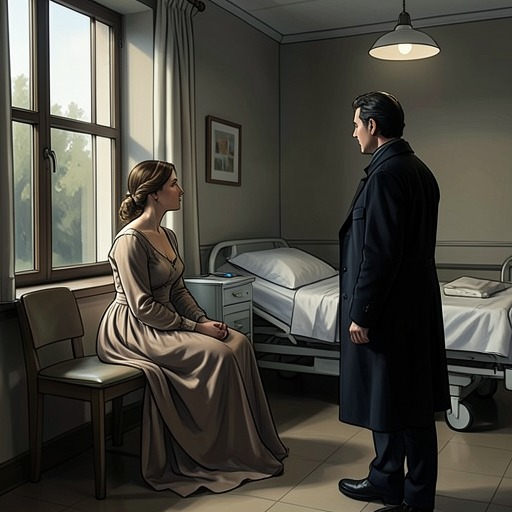 Lavinia and Waverley from "Good Morning, Midnight". Lavinia and Laurence Waverley sustain a tender friendship that grows alongside his secret work and her illness.