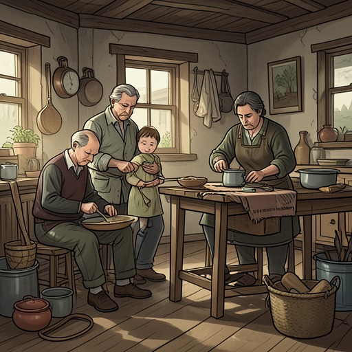 Normality as a Performance from "The Radleys". This thread follows the Radleys’ attempt to act like ordinary villagers, showing how routine conceals danger but cannot resolve the family’s deeper conflicts.
