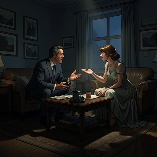 The Felts’ Household from "The Radleys". This thread follows the tensions inside the Felt home, where money, desire, and stepfamily resentment intersect with the Radleys’ escalating crisis.