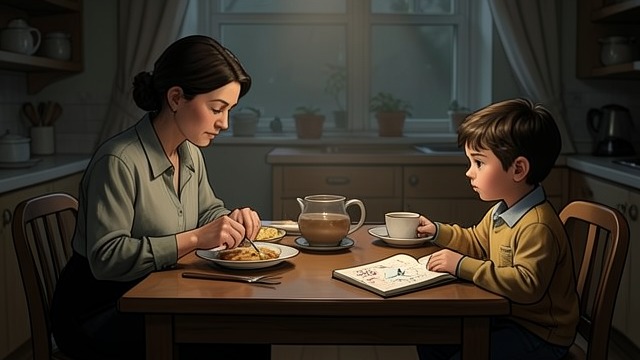 The Everyday Shelter from "Just One Look". The Everyday Shelter Care in small rituals Grace Lawson’s relationship with Emma Lawson and Max Lawson is expressed through the ordinary work of family life…