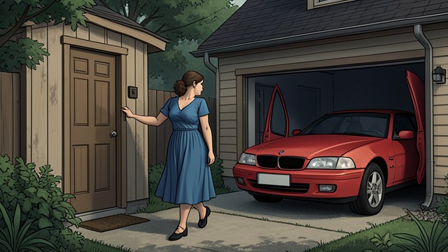 Crossing the Yard from "Just One Look". Curiosity Becomes Action A Neighbor’s Search Charlaine calls Freddy’s workplace and learns that he is expected but has not arrived.