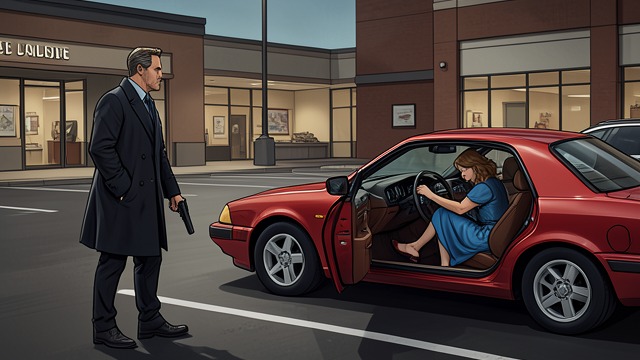 Exposure at the Mall from "Just One Look". Pursuit Turns Violent A Tail He Cannot Ignore Wu notices that Charlaine and Mike Swain are following him.