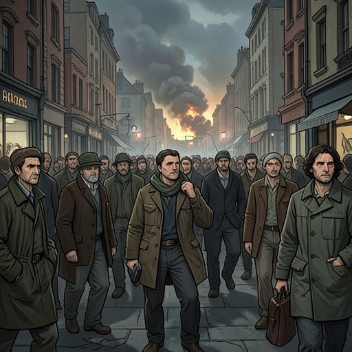 The Past That Refuses Exile from "Just One Look". This thread traces how people attempt to escape an old catastrophe and how its consequences return through surviving witnesses, concealed identities, and…