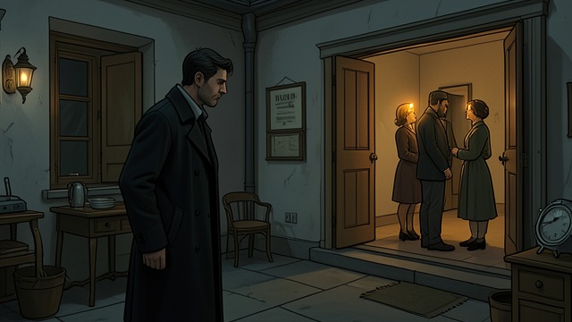 The Courtyard's Familiarity from "Rear Window". The Courtyard's Familiarity Known Without Names Hal can predict the couple's lights and movements despite never learning their names or hearing their voices.