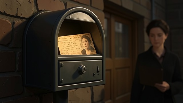 The Postcard Appears from "Rear Window". The Postcard Appears A Message from Anna Police find a postcard in Lars's mailbox saying Anna arrived safely and already feels better.