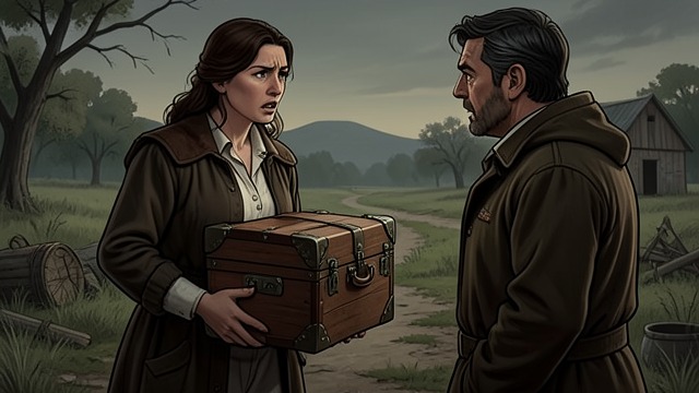 The Trunk Appears to Confirm Travel from "Rear Window". The Trunk Appears to Confirm Travel Rural Report Boyne says Anna collected the trunk at a junction after Lars sent it to the countryside.