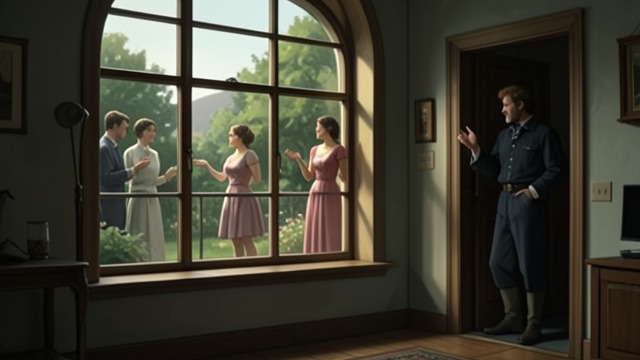 People Reduced to Windows from "Rear Window". People Reduced to Windows Partial Characters Hal gives the neighbors identities through gestures and routines: a restless couple, a lonely woman, and a sick…