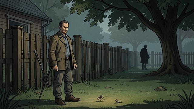 A Death Sign Named from "Rear Window". A Death Sign Named Folklore in the Night Sam says that a cricket's chirp announces a death nearby.