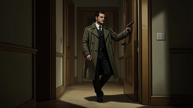 The Armed Departure from "Rear Window". The Armed Departure A Calculated Response Lars agrees to meet the supposed blackmailer but takes Thorwald's Pistol from a hiding place.