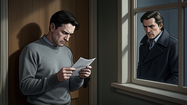 The Trap at the Door from "Rear Window". The Trap at the Door An Anonymous Question Hal has Sam slide a note asking what Lars has done with Anna beneath his door.