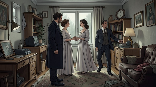 A Neighbor Seen at Distance from "Rear Window". A Neighbor Seen at Distance A Partial Portrait Hal sees Lars as a husband living with an ill wife in a noisy apartment.