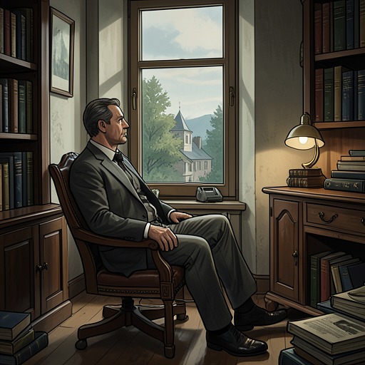 From Idleness to Murder Inquiry from "Rear Window". This thread follows Hal Jeffries as enforced immobility turns casual window-watching into an investigation and finally a race for survival.