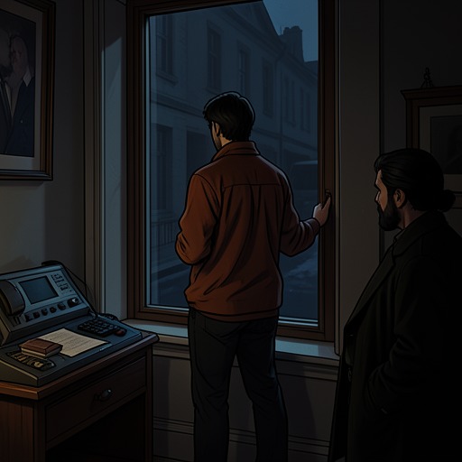 A Race Against Exposure from "Rear Window". This thread traces the contest between Hal's attempts to expose the hiding place and Lars's efforts to silence the person watching him.