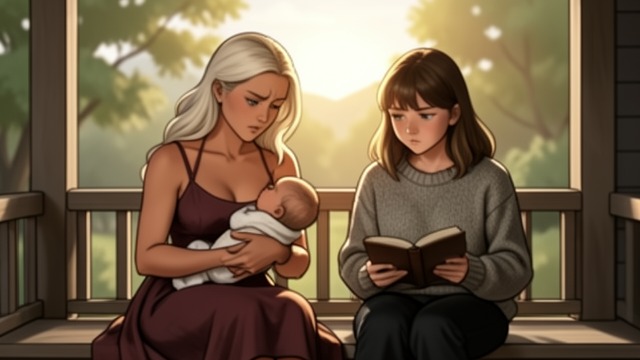A Childhood Neighbor from "Blood Shot". A Neighbor’s Child Shared daily life Gabriella Warshawski supports Louisa Djiak after her pregnancy, and V. I.