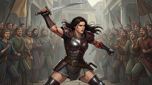 A Warrior’s Return Imagined from "Nevertheless". Recognition Without Triumph Fighting in Public Mabel fights openly in Navon’s defense, no longer merely disguised or hidden.