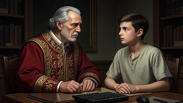 A Father Advises Reconciliation from "Nevertheless". Advice Beneath Authority Distance Becomes Painful Dareh tells Navi that not speaking with Mabel troubles him as much as speaking with her.