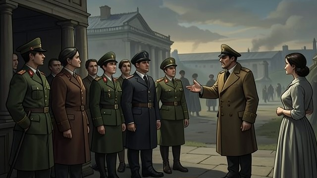 A Call to Service from "Nevertheless". Joining the Army A Familiar Motif Reversed Mabel seeks the army for herself, rather than entering only through an absent male relative’s place.