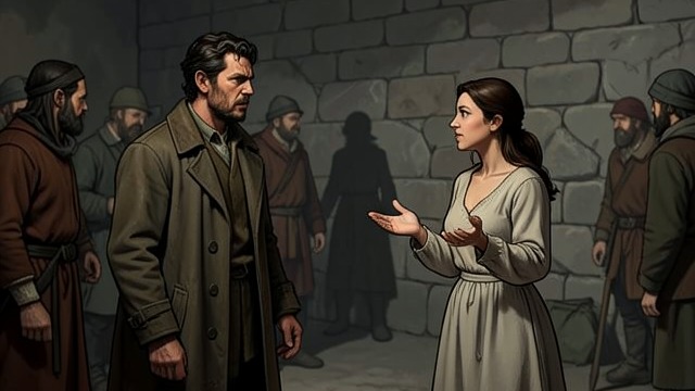 The Refusal to Return from "Nevertheless". Mabel’s Appeal Meets Resentment Alastair’s Argument Alastair rejects Mabel’s request to defend Navon, saying the exiles have no obligation to help the ruler…