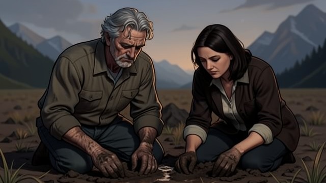 A Close Father and Daughter from "Nevertheless". Shared Work and Training An Unusual Bond Mabel spends much of her time with Amyntas in the fields.