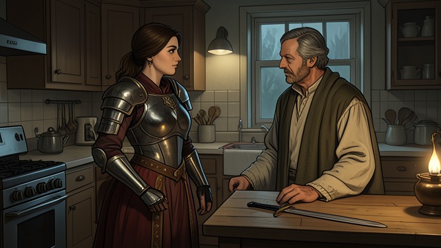 Protection Becomes Conflict from "Nevertheless". Mabel’s Risk and Navi’s Control A Fight with Sven Mabel’s intervention for Aury shows that she is willing to face danger.