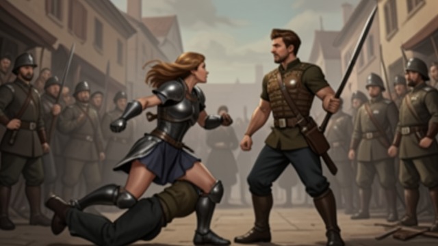 A Friend Defended from "Nevertheless". Mabel Intervenes Bullying Interrupted When Sven attacks Aury, Mabel challenges him and fights.