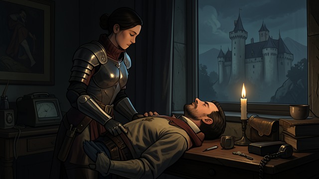 The Battle Leaves Captives from "Nevertheless". A Fight Beyond the Walls An Enemy Commander Defeated Mabel defeats a powerful commander, binds him, and intends to deliver him to Navon’s forces.
