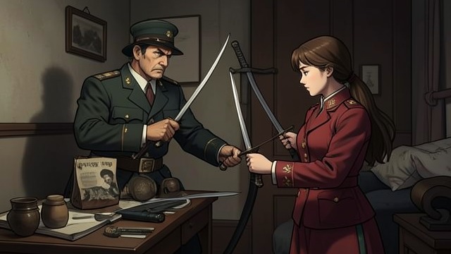 Amyntas Teaches Independence from "Nevertheless". A Father’s Confidence Skills and Trust Amyntas teaches Mabel to fight and treats her as capable of learning difficult things.