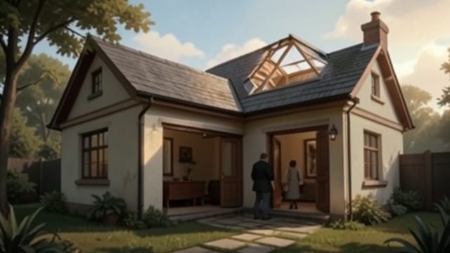 A Home Opened Again from "The Woman in the Window". Repair and Return Restoring the Space The skylight is repaired and the house is cleaned after the crisis.