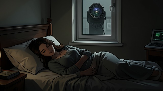 A Photograph Turns Toward Anna from "The Woman in the Window". The Watched Observer Anna Asleep An image of Anna sleeping arrives in an email under Jane’s name.