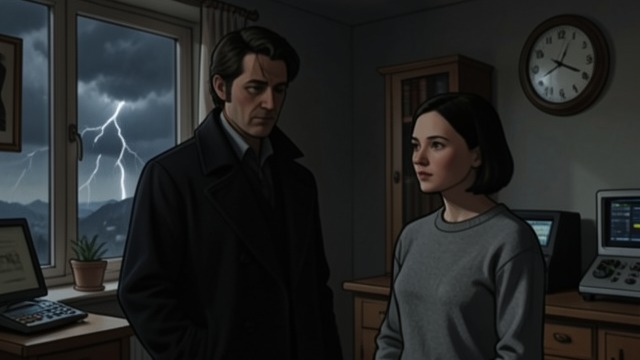 Keeping the Household Closed from "The Woman in the Window". Questions About Visitors An Unusual Inquiry Alistair visits Anna and asks whether anyone has been to her house.