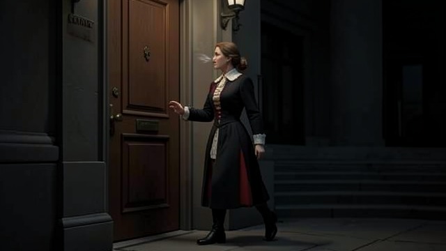 Four Steps Into Light from "The Woman in the Window". The Ritual Reaches the Garden A Familiar Count Anna again uses the four-count as she approaches the door with Bina.