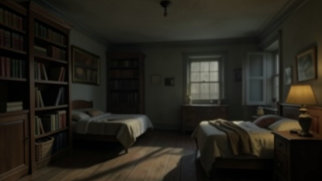 A Home Built for Family from "The Woman in the Window". The House Remembered Shared Rooms Anna recalls Ed’s library, Olivia’s bedroom, and the family spaces they once used together.