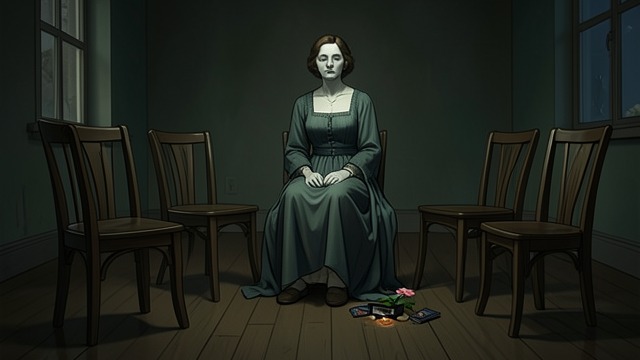From Denial to Grief from "The Woman in the Window". The Family in Anna’s Mind Continuing Conversations Anna speaks with Ed and Olivia as if they are elsewhere, a private coping practice she knows is not literal.