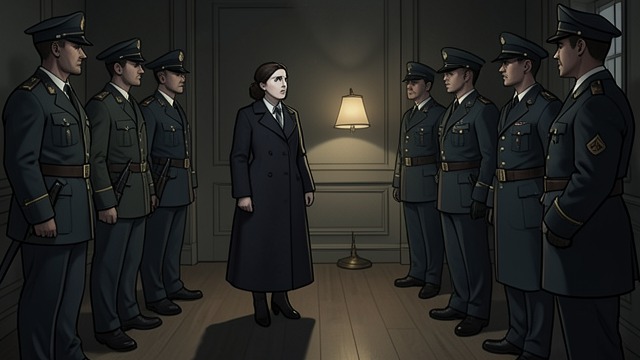 The False-Report Warning from "The Woman in the Window". Official Suspicion An Accusation Val Norelli warns Anna that making a false police report is a criminal offense.