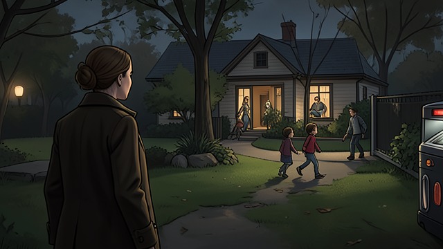 Watching the New Neighbors from "The Woman in the Window". A Watchful Beginning The View Across the Park Anna Fox watches the family at The Russells’ house at 207 from the windows of Anna’s house at 213.