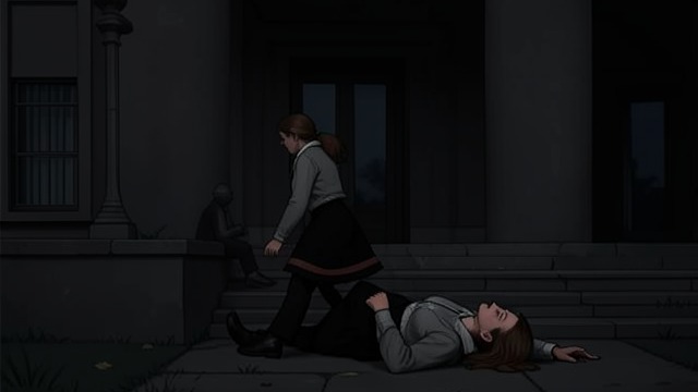 A Panic Managed in Public from "The Woman in the Window". Counting Under Pressure The Rescue Attempt Anna repeats the four-count while walking toward the Russells’ house.